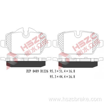 FMSI D1226 ceramic brake pad for BMW